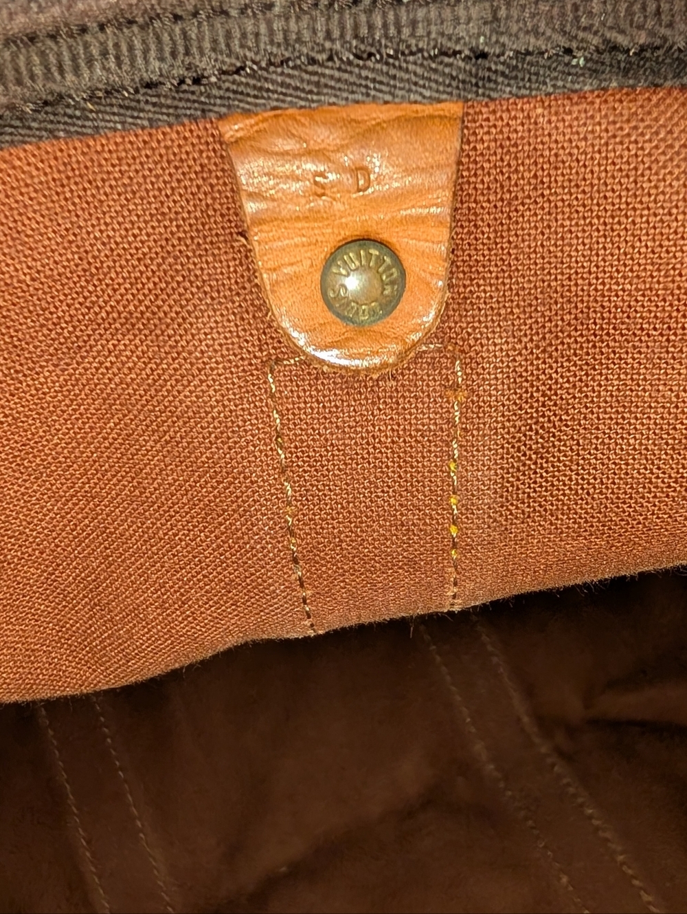 Authentic Louis Vuitton Keepall 55 Monogram Canvas Duffel Bag –Vintage - Picture 15 of 15
